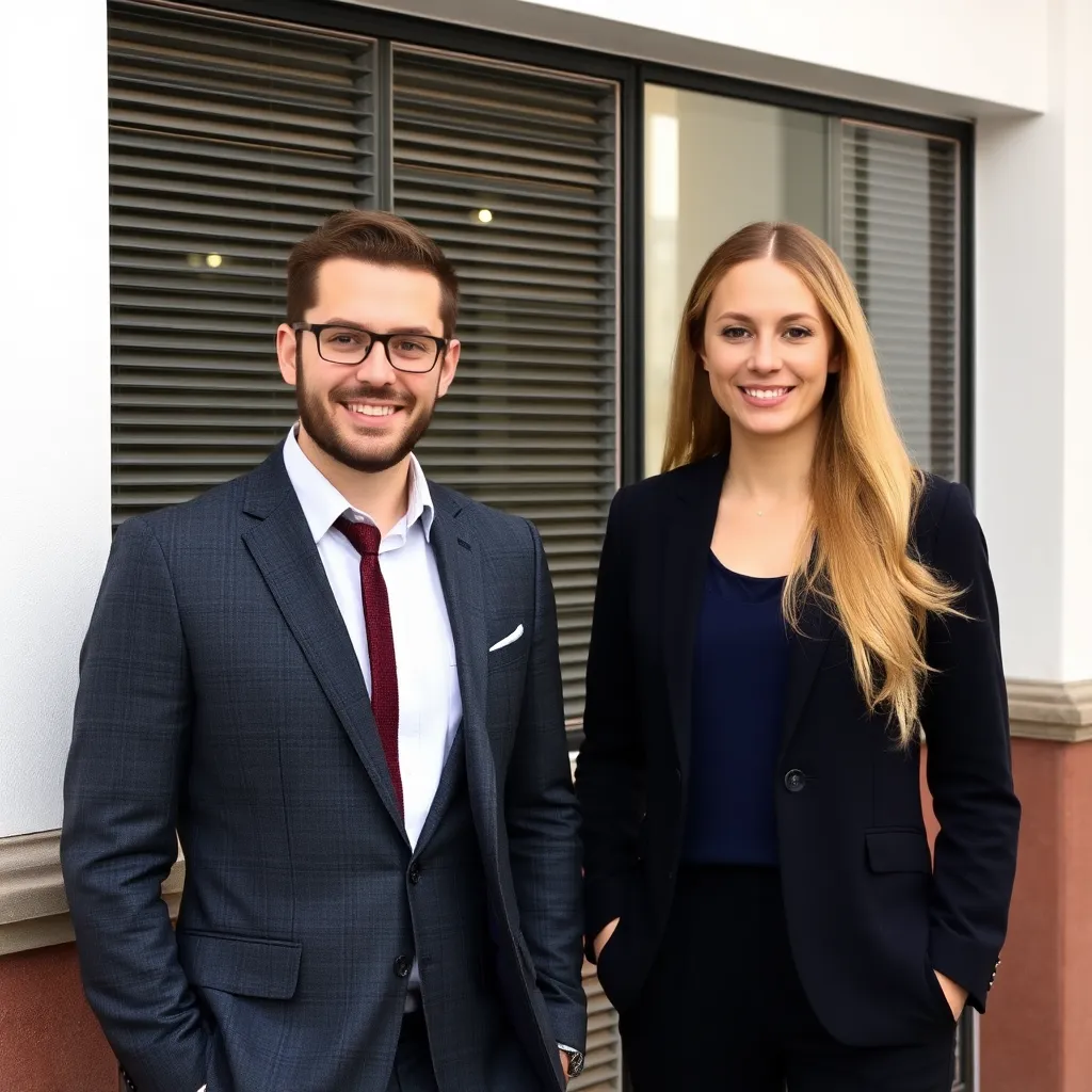 Nederlandse zakenman die zijn persoonlijke merk presenteert